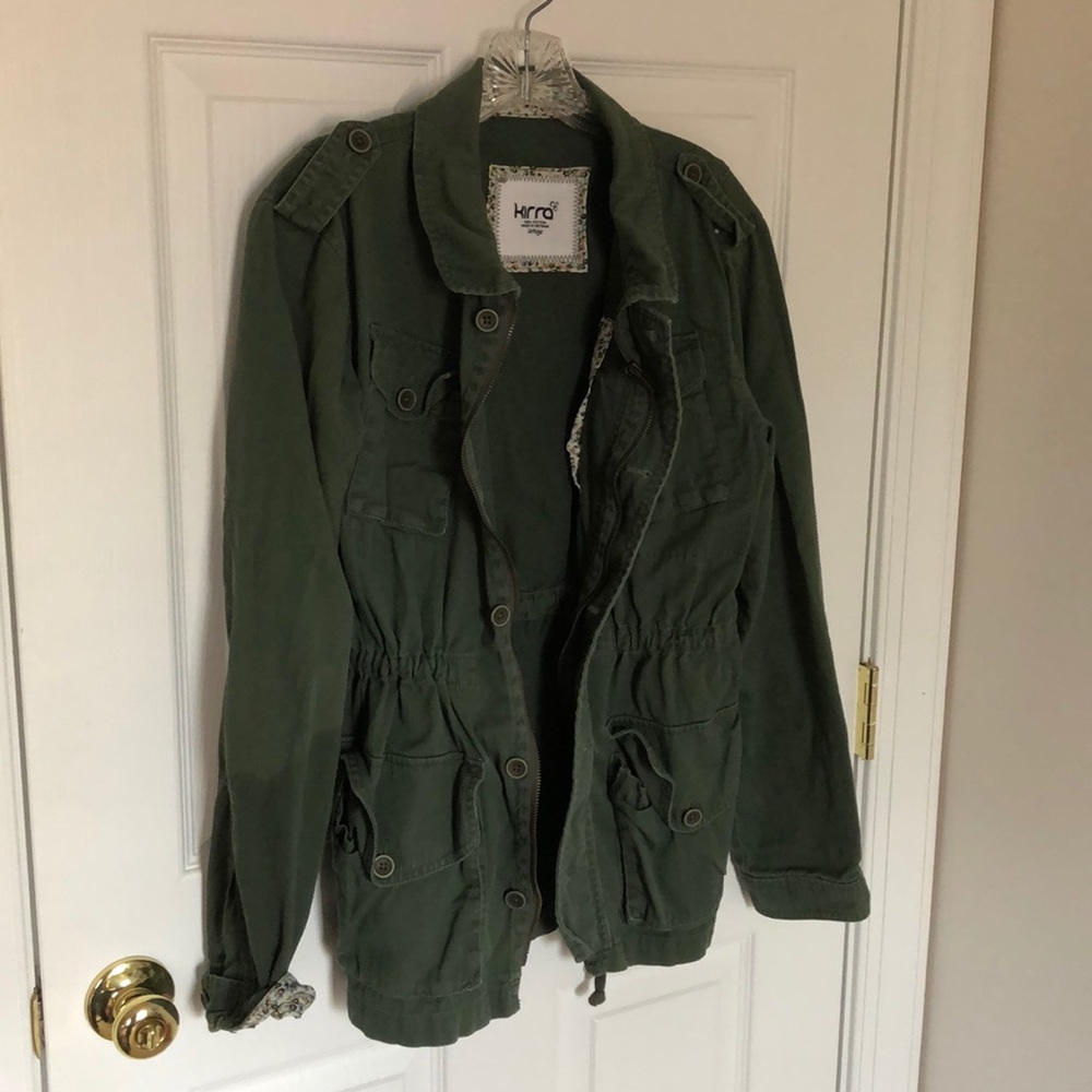 Green jacket